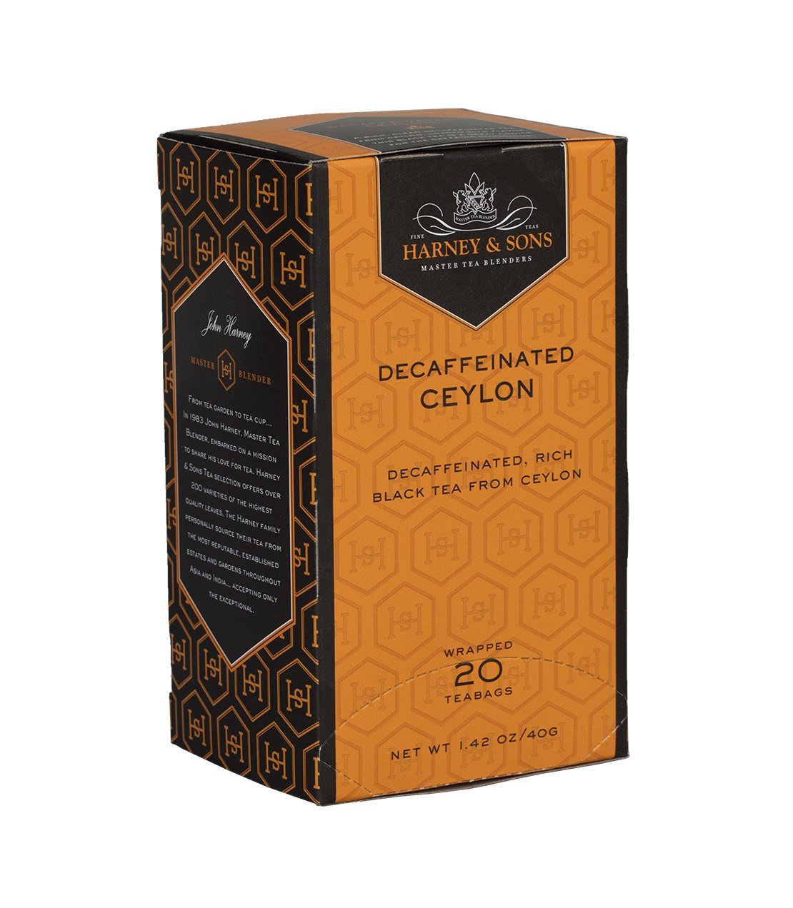 Decaf Ceylon - Premium Tea Bag - 6 Boxes per Case - 20 tea bags per Box