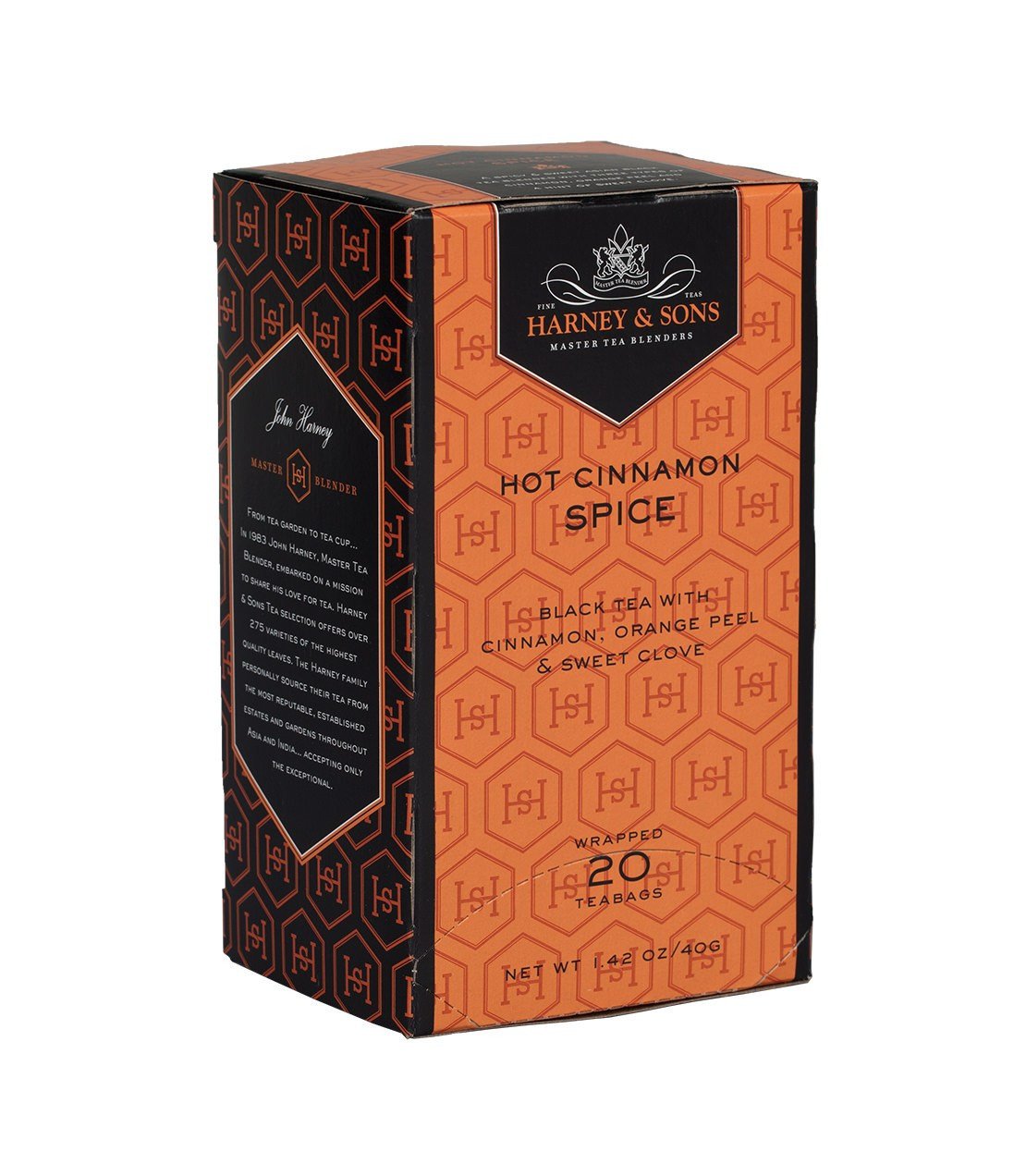 Hot Cinnamon Spice - Premium Tea Bag - 6 Boxes per Case - 20 tea bags per Box