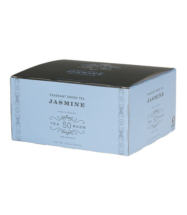 Jasmine, 6 boxes per case - 50 wrapped tea bags per box
